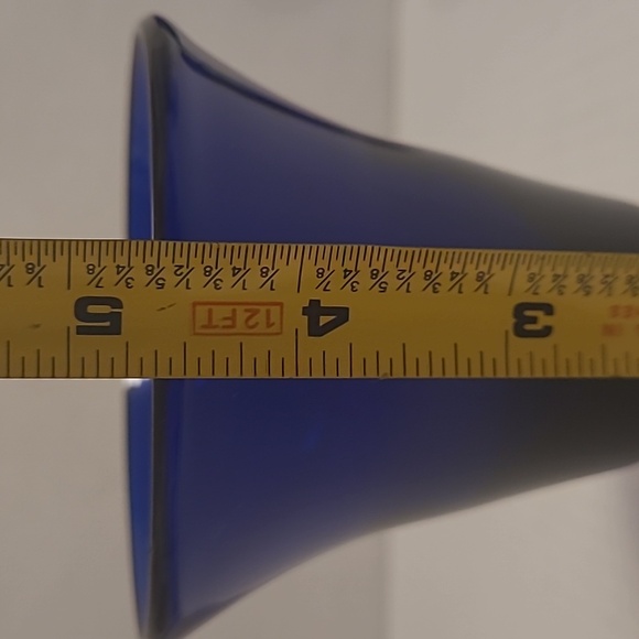 Set of 4 Handblown Cobalt Blue Glasses - Picture 14 of 16